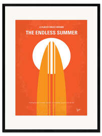 Ingelijste kunstdruk The Endless Summer