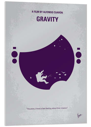 Acrylic print Gravity