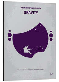 Tableau en aluminium Gravity (anglais)