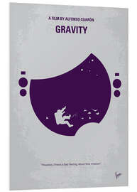 Tableau en PVC Gravity (anglais)