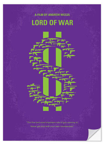 Sticker mural Lord Of War (anglais)