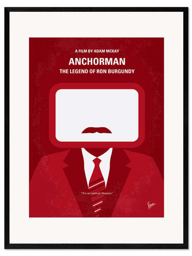 Innrammet kunsttrykk Anchorman