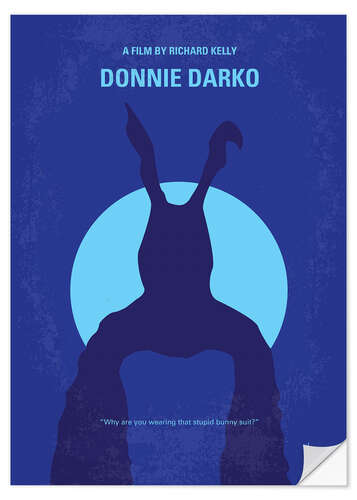 Selvklebende plakat Donnie Darko