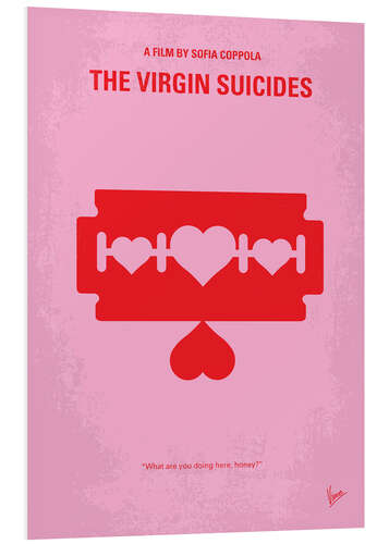 Foam board print The Virgin Suicides