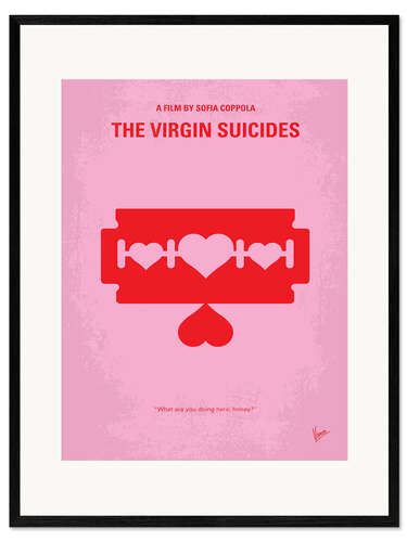 Gerahmter Kunstdruck The Virgin Suicides