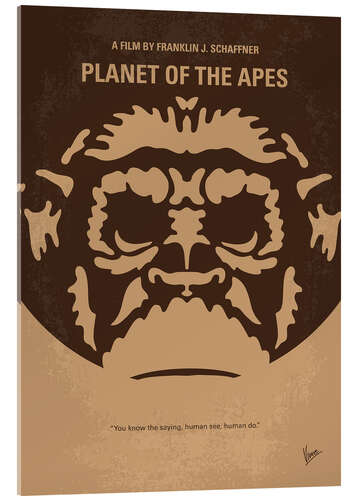 Acrylic print Planet Of The Apes