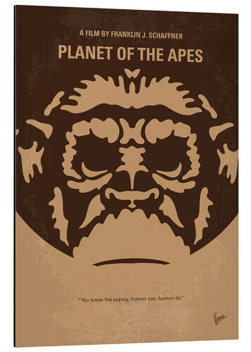 Aluminium print Planet Of The Apes