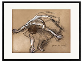 Impresión de arte enmarcada Study for a Dancer