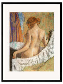 Framed art print After the Bath