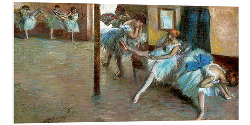 Foam board print Before the Ballet