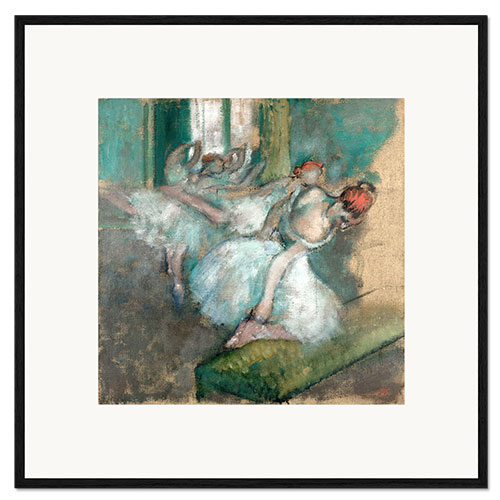 Ingelijste kunstdruk Ballet Dancers