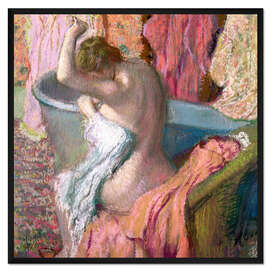 Gerahmter Kunstdruck Sitzende Badende