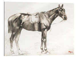 Gallery print Horse With Saddle And Bridle