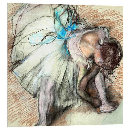 Gallery print Dancer adusting Her Shoe 