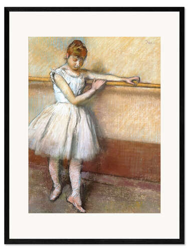 Framed art print Danseuse a la Barre