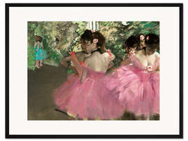 Gerahmter Kunstdruck Tänzer