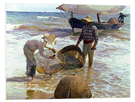 Foam board print Valencian Fishermen