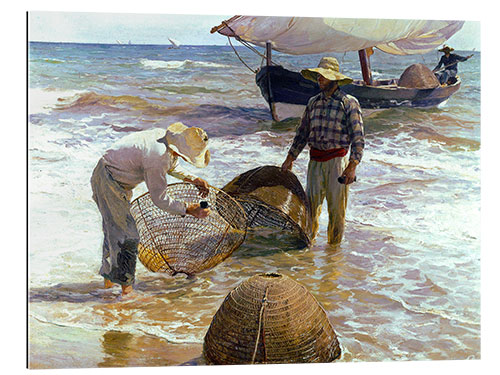 Quadro em plexi-alumínio Os pescadores de Valencia