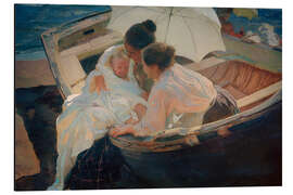 Magnettafel Nach dem Bad im Meer