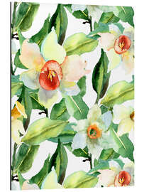 Magnettafel Narzissen