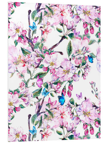 Bilde på skumplate Peach blossoms 