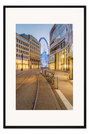 Gerahmter Kunstdruck Am Kö Bogen in Düsseldorf II