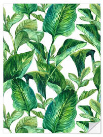 Wall sticker Tropical Leaves