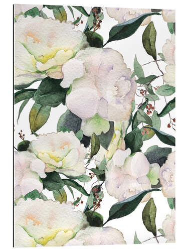 Gallery print White Peonies