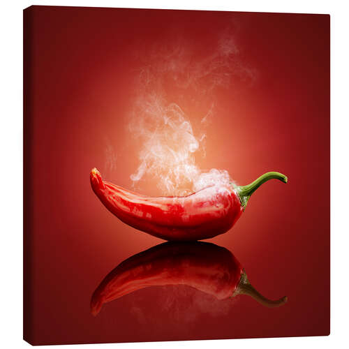 Canvas-taulu Smoking chilli