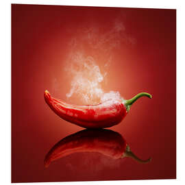 Foam board print Smoking chilli