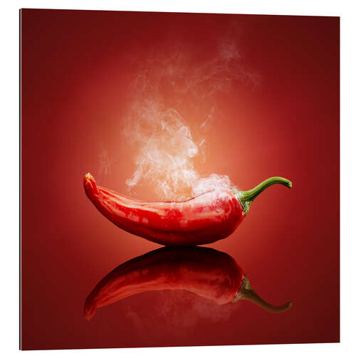 Gallery print Smoking chilli