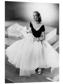 Foam board print Grace Kelly