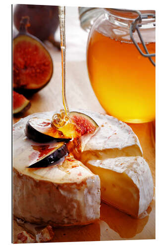 Gallery print Brie Cheese and Figs with honey