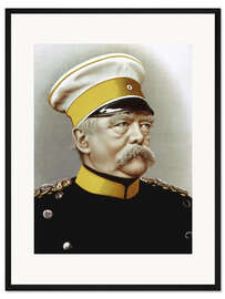 Gerahmter Kunstdruck Otto von Bismarck