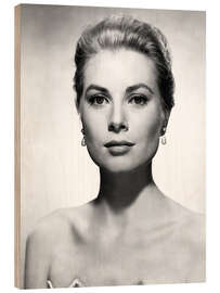 Holzbild Grace Kelly