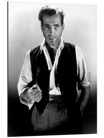 Aluminium print Humphrey Bogart