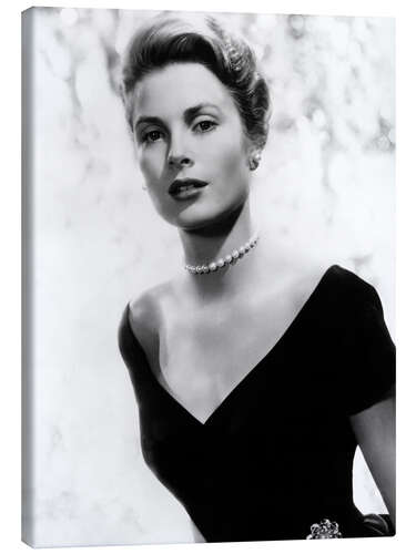 Canvas print Grace Kelly in 1956