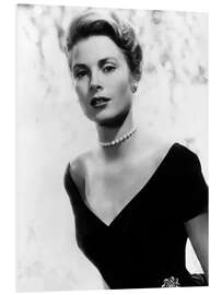 Foam board print Grace Kelly in 1956