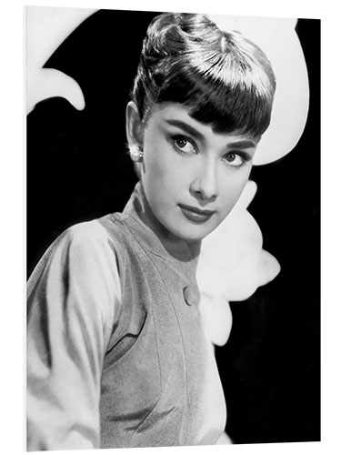 PVC-taulu Audrey Hepburn in 1954