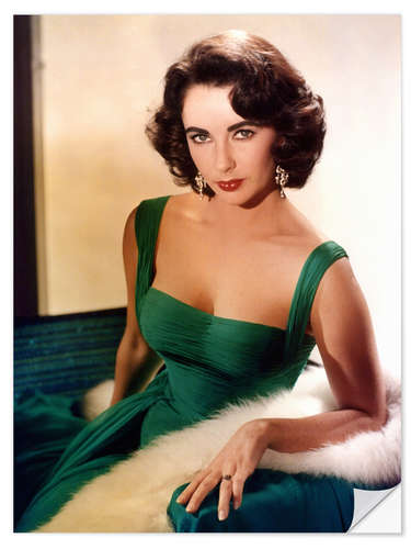 Wall sticker Elizabeth Taylor