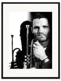 Gerahmter Kunstdruck Chet Baker