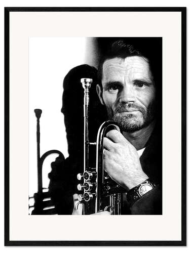 Kehystetty taidepainatus Chet Baker