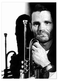 Naklejka na ścianę Chet Baker