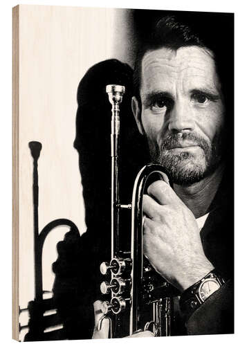 Holzbild Chet Baker