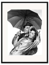 Gerahmter Kunstdruck Gene Kelly Mit Debbie Reynolds