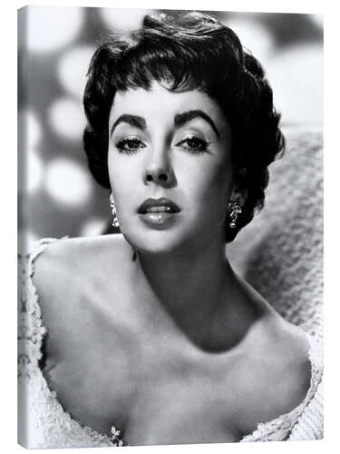 Canvas-taulu Elizabeth Taylor in 1951