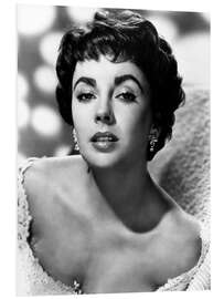 Cuadro de PVC Elizabeth Taylor in 1951