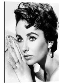 Quadro em plexi-alumínio Liz Taylor