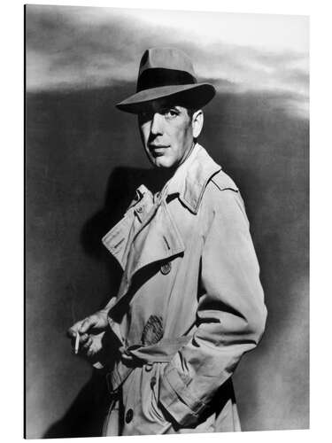 Alumiinitaulu Humphrey Bogart in Sirocco