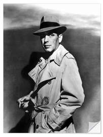 Wandsticker Humphrey Bogart in "Sirocco"